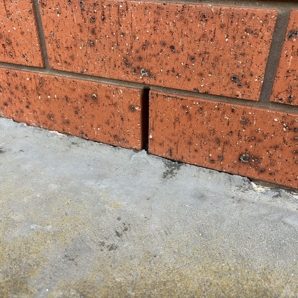 Weep holes, paving and the hidden way in